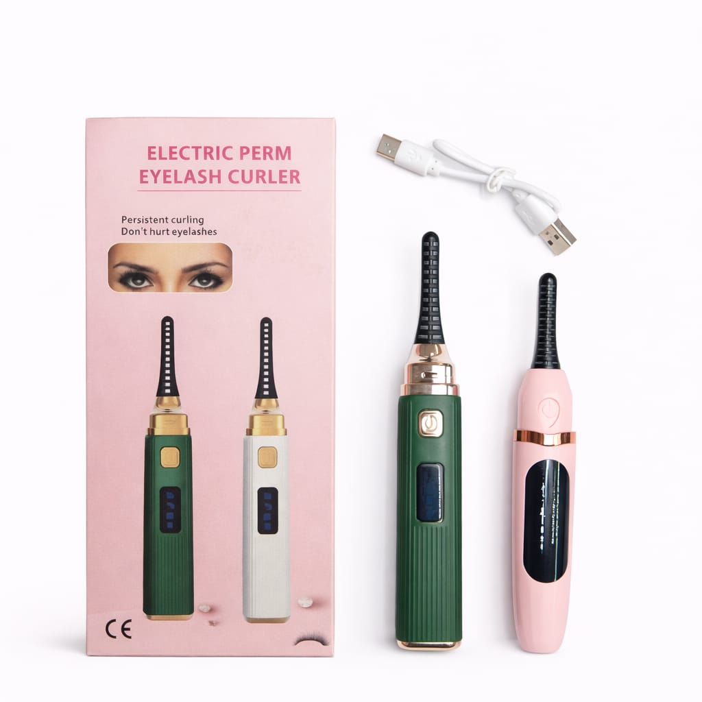 Elektrischer Wimpern Curler mit Temperaturanzeige 2 Farben